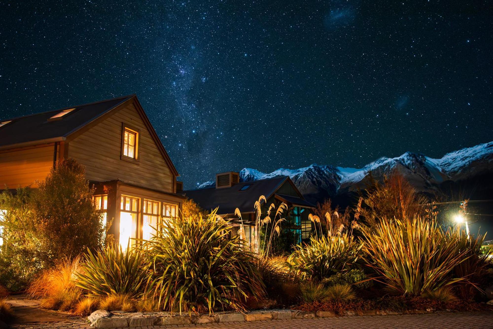 The Headwaters Eco Lodge Glenorchy Exteriör bild